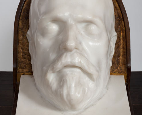 Maschera funebre di Gaetano Previati - minerbi