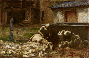 Il reddito del pastore - Segantini 